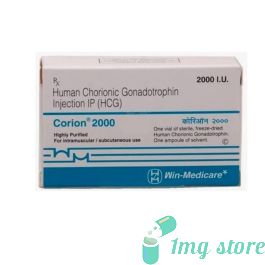 Corion Injection (Human Chorionic Gonadotropin (HCG)) – View Uses, Dosage, Price, Side Effects & Precautions at 1mgstore