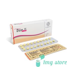 Diane Tablet (Cyproterone + Ethinyl Estradiol) – View Uses, Dosage, Price, Side Effects & Precautions at 1mgstore
