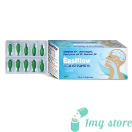 Easiflow Capsule (Inhalant): Uses, Dosage, Price, Side Effects & Precautions at 1mgstore