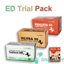 ED Trial Pack Tablets (Sildenafil + Tadalafil + Vardenafil)- Uses, Dosage, Price, Side Effects & Precautions, At 1mgstore.com