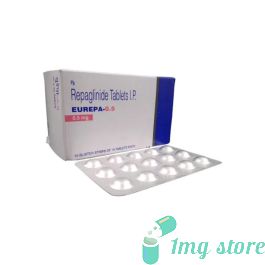 Eurepa Tablet (Repaglinide): Uses, Dosage, Price & Side Effects at 1mgstore