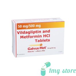 Galvus Met Tablet (Vildagliptin + Metformin): Uses, Dosage, Price & Side Effects at 1mgstore
