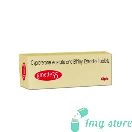 Ginette Tablet (Cyproterone + Ethinyl Estradiol): View Uses, Dosage, Price, Side Effects & Precautions at 1mgstore
