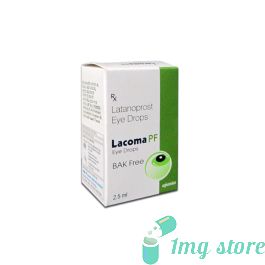 Lacoma PF Eye Drops BAK Free (Latanoprost): Uses, Dosage, Price & Side Effects at 1mgstore