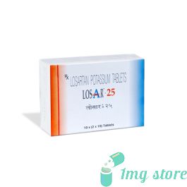 Losar Tablet (Losartan Potassium): View Uses, Dosage, Price, Side Effects & Precautions at 1mgstore