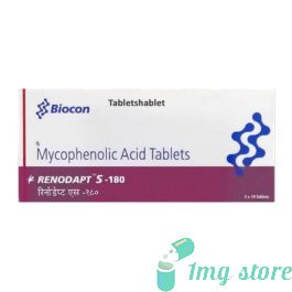Renodapt S Tablet (Mycophenolate Sodium): View Uses, Dosage, Price, Side Effects & Precautions at 1mgstore