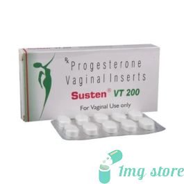 Susten VT Tablet (Progesterone Natural Micronized) : View Uses, Dosage, Price, Side Effects & Precautions at 1mgstore