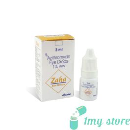 Zaha Eye Drop (Azithromycin): Uses, Dosage, Price, Side Effects, Substitute & Precautions | 1mgstore.com